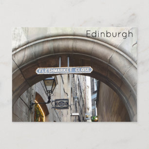 Edinburgh - Fleshmarket Close Briefkaart