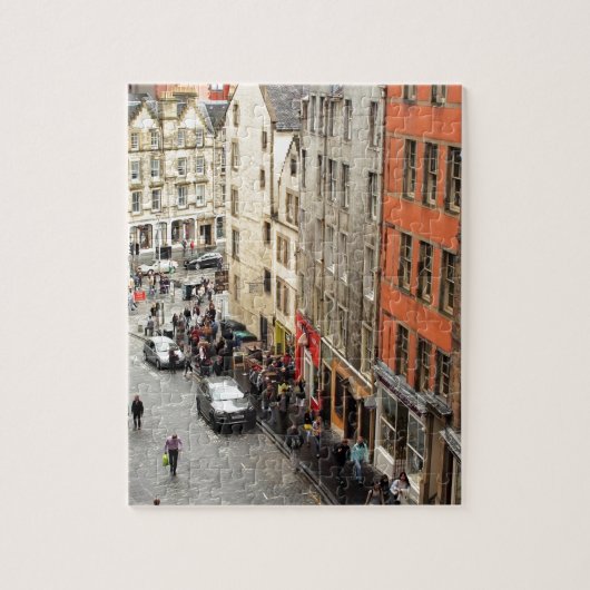Edinburgh in Schotland, verschillende geschenken Legpuzzel (Verticaal)