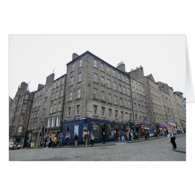 Edinburgh is 's Werelds Einde Tavern (Voorkant Horizontaal)