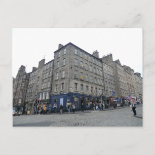 Edinburgh is 's Werelds Einde Tavern Briefkaart