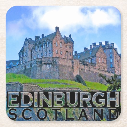 Edinburgh Kartonnen Onderzetters (Voorkant)