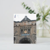 edinburgh kasteel gate arch briefkaart (Staand voorkant)