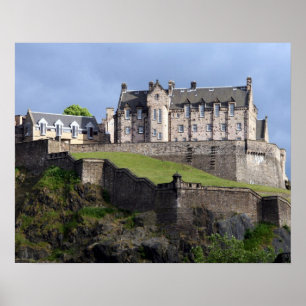 Edinburgh kasteel Schotland Poster