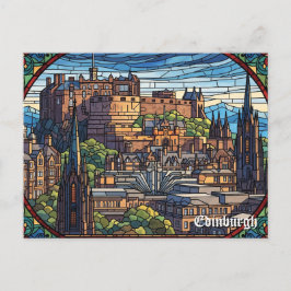 Edinburgh Kasteel Schotland Reizen Briefkaart