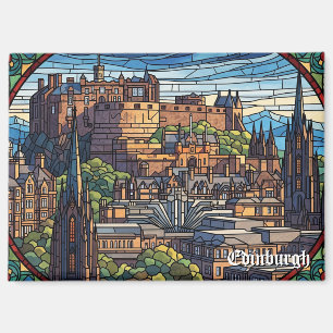 Edinburgh Kasteel Schotland Reizen Magneet