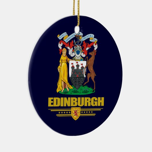 Edinburgh Keramisch Ornament (Rechts)