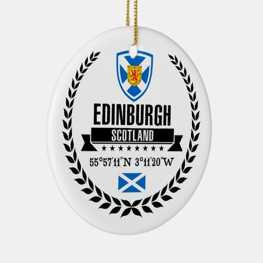 Edinburgh Keramisch Ornament (Rechts)