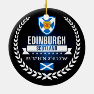 Edinburgh Keramisch Ornament