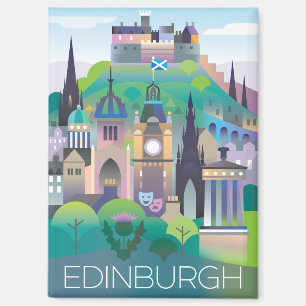 Edinburgh koelkastmagneet magneet