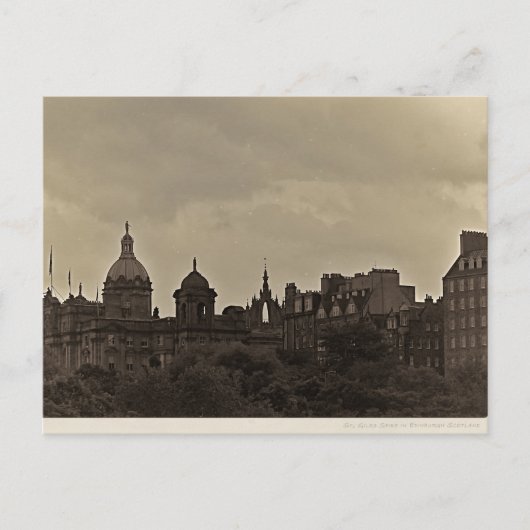 Edinburgh - Koninklijke Mijl Briefkaart (Voorkant)