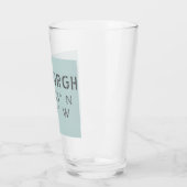 Edinburgh Latitude & Lengtegraad Glas (Links)