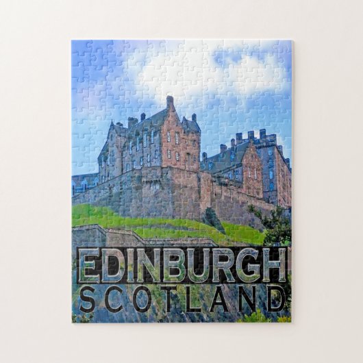 Edinburgh Legpuzzel (Verticaal)