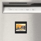 Edinburgh LNER Fine Vintage Travel Poster Magneet (Insitu (Vaatwasser))