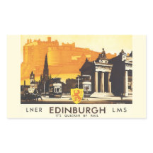 Edinburgh LNER Fine Vintage Travel Poster