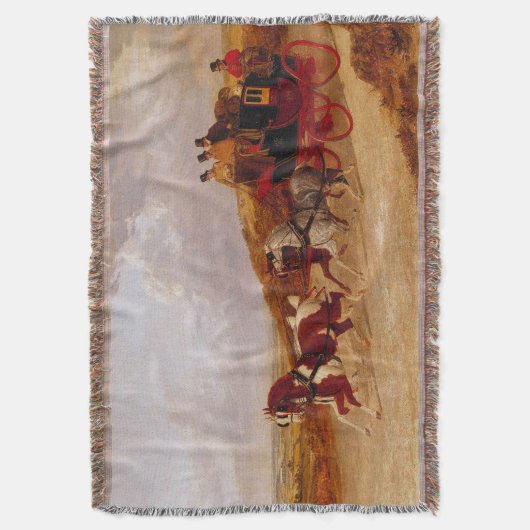 Edinburgh London Royal Mail John Frederick Herring Deken (Voorkant Verticaal)