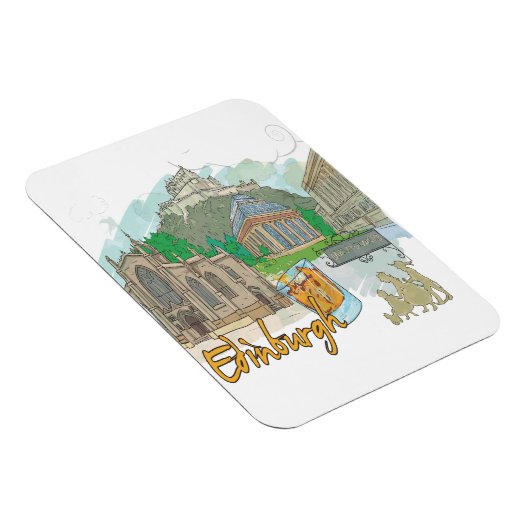 Edinburgh Magneet (Rechterzijde)
