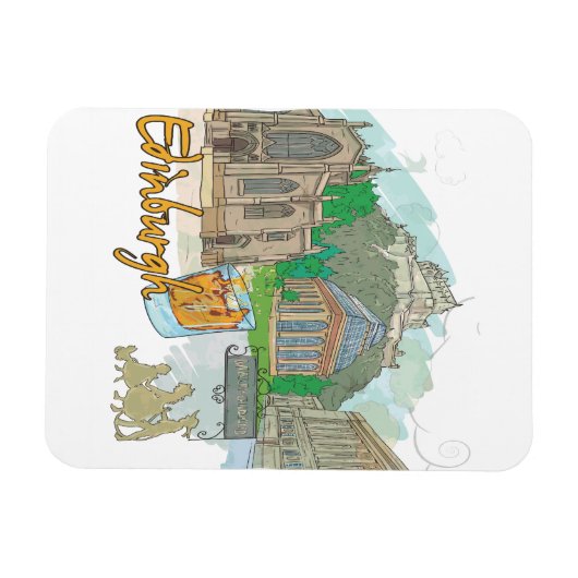 Edinburgh Magneet (Horizontaal)