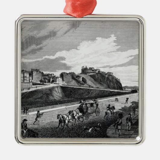 Edinburgh Metalen Ornament (Voorkant)