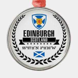 Edinburgh Metalen Ornament