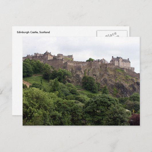 edinburgh - muren briefkaart (Voorkant / Achterkant)
