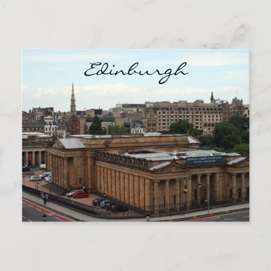 Edinburgh Nat Gallery Briefkaart (Voorkant)