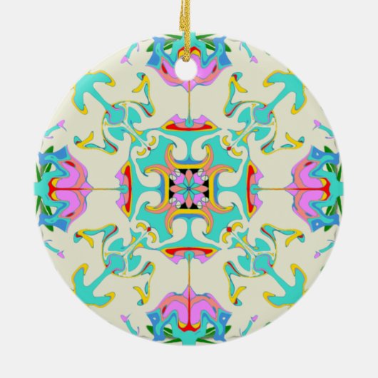 Edinburgh New Town Victoriaans Style Ornament (Achterkant)