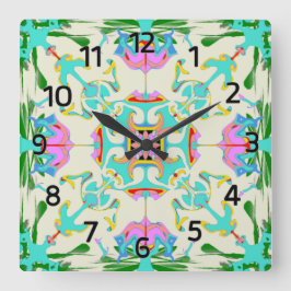 Edinburgh New Town Victorian Style Vierkante Klok