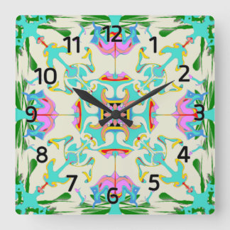 Edinburgh New Town Victorian Style Vierkante Klok