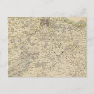 Edinburgh-omgevingen Briefkaart