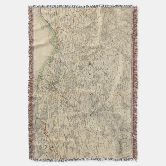 Edinburgh-omgevingen Deken (Voorkant Verticaal)