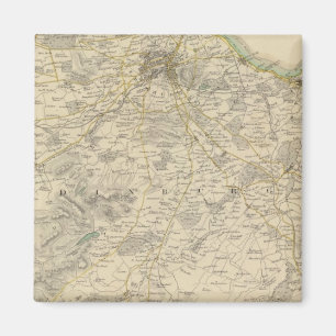 Edinburgh-omgevingen Magneet