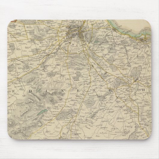 Edinburgh-omgevingen Muismat (Voorkant)