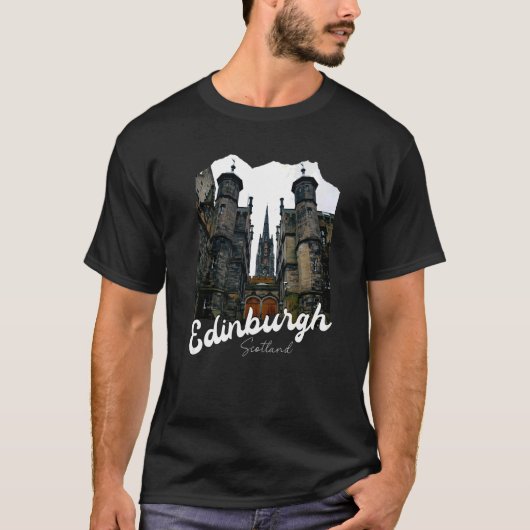 Edinburgh Premium T-shirt (Voorkant)