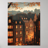 Edinburgh Print Edinburgh Illustration Scotland Pr (Voorkant)