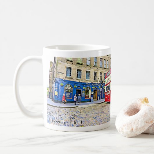 Edinburgh Pub Koffiemok (Met donut)