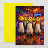 Edinburgh Raver Geschenk Pinguïn Parade Grappig Sc Bedankkaart (Voorkant / Achterkant)