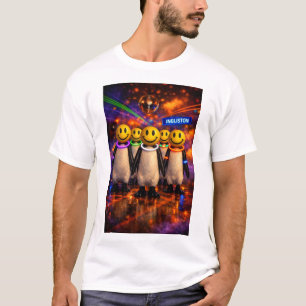 Edinburgh Raver Geschenk Pinguïn Parade Grappig Sc T-shirt