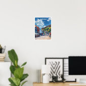 Edinburgh Reisposter Royal Mile Edinburgh Print (Thuiskantoor)