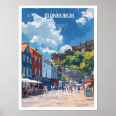 Edinburgh Reisposter Royal Mile Edinburgh Print (Voorkant)