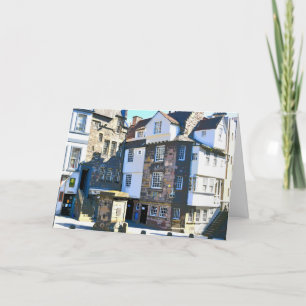 Edinburgh Royal Mile Card Feestdagen Kaart