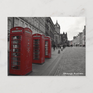 Edinburgh Royal Mile Scotland Briefkaart