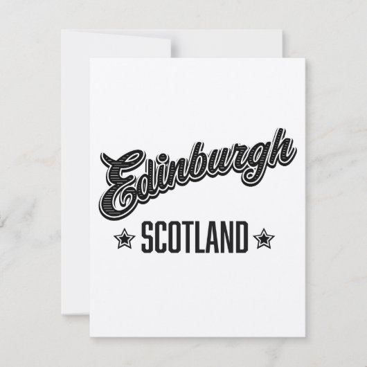 Edinburgh Schotland (Voorkant)