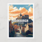 Edinburgh Schotland Beroemde reisplekken Briefkaart (Voorkant)
