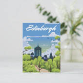 Edinburgh Schotland Briefkaart (Staand voorkant)