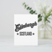 Edinburgh Schotland Briefkaart (Staand voorkant)