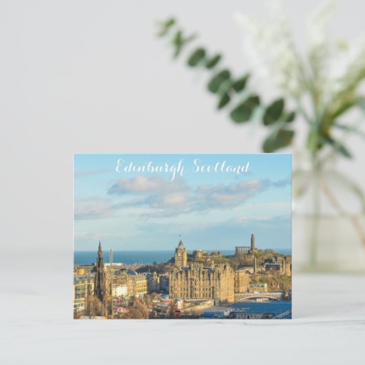 Edinburgh, Schotland Briefkaart (Staand voorkant)