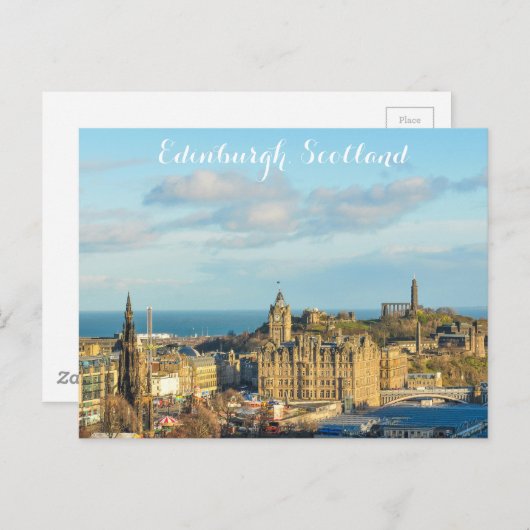 Edinburgh, Schotland Briefkaart (Voorkant / Achterkant)