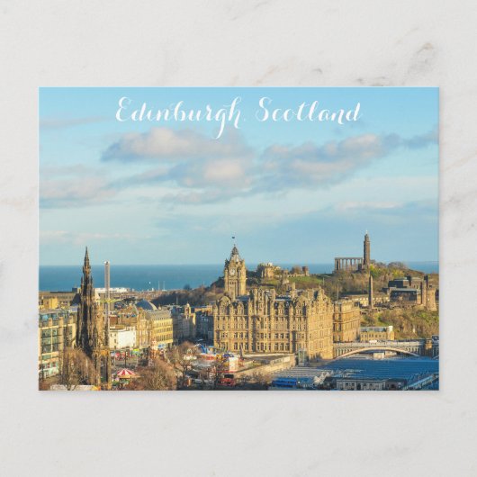 Edinburgh, Schotland Briefkaart (Voorkant)