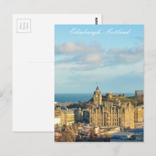 Edinburgh, Schotland Briefkaart (Voorkant / Achterkant)