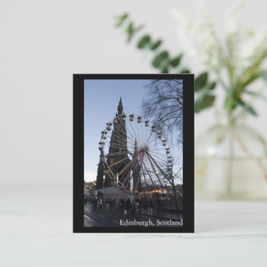 Edinburgh, Schotland Briefkaart (Staand voorkant)